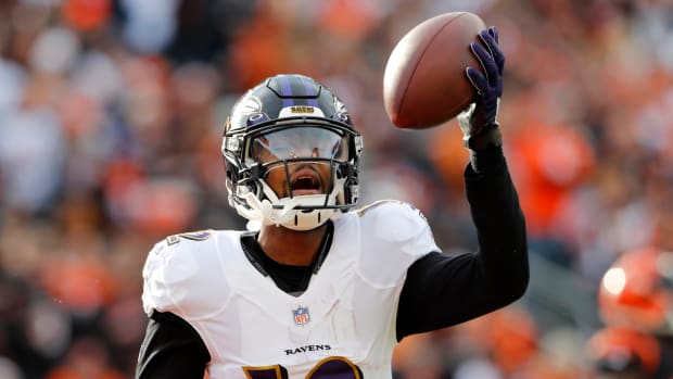 Baltimore Ravens Rashod Bateman